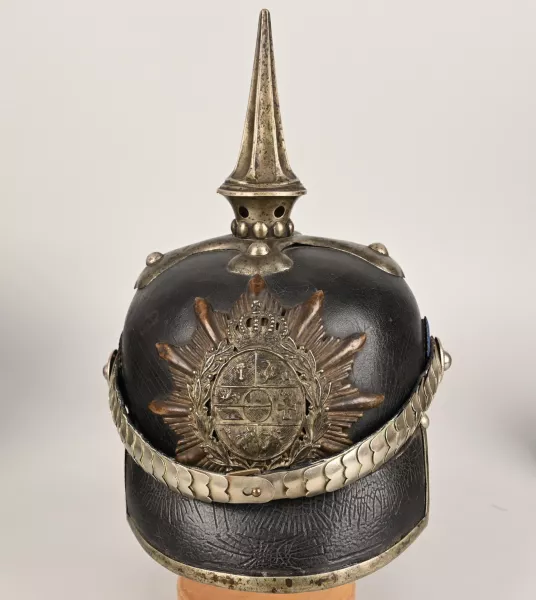 Mecklenburg Schwerin18th Dragoon Enlisted Pickelhaube Visuel 1 principal